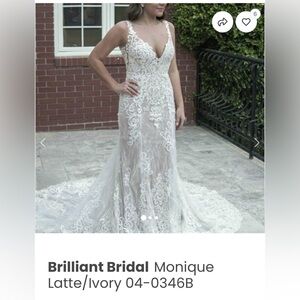 Brand New Brilliant Bridal Wedding Dress!